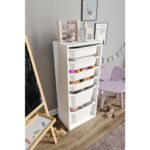 Baby Darling  Mdf - Large Mono 6 Sepetli Oyuncak Dolabı - Görsel 3