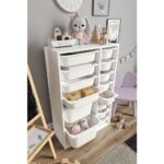 Baby Darling  Mdf - Large Duo 14 Sepetli Oyuncak Dolabı - Görsel 3