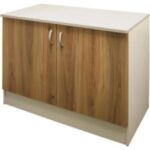 Tdesigno Asil Mutfak Alt Modül - Dolap 100  cm  Atlantikçam- Tezgah Dahil