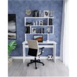 Wood Aria Kitaplıklı Çalışma Masası, Çalışma Masası, Çocuk Çalışma Masası, Bilgisayar Masası, Ofis Masası ,masa