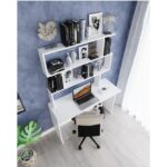 Wood Aria Kitaplıklı Çalışma Masası, Çalışma Masası, Çocuk Çalışma Masası, Bilgisayar Masası, Ofis Masası ,masa - Görsel 4