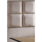 Niron Yatak Star Yatak Seti 140X190 cm Çift Kişilik Yaylı Sert Ortopedik Yatak Krem Keten Lüks Baza Başlık Takım - Görsel 7