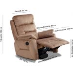 Multi Fonksiyonel TV / Baba Koltuğu - Sallanan Dönen ve Yatan Koltuk - Görsel 8