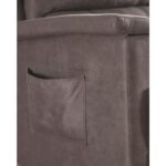 Niron Tesla TV Koltuğu Elektrikli Multi Fonksiyonel Baba Koltuğu Sallanan Dönen ve Yatan Koltuk Özel Nubuk Kumaş - Görsel 6