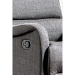 Niron Comfort TV Koltuğu Fonksiyonel Baba Koltuğu Gri Keten Kumaş Yatan Tekli Berjer Koltuk - Görsel 7