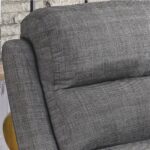 Niron Comfort TV Koltuğu Fonksiyonel Baba Koltuğu Gri Keten Kumaş Yatan Tekli Berjer Koltuk - Görsel 8