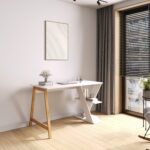 Lagomood Olivia Çalışma Masası   120 cm Beyaz Meşe