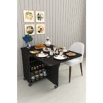 Asra Trend %100 Mdflam 105CM Mutfak Adası Yemek Masası Kahve Köşesi Ma-01