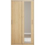 Sürgü Kapılı Gardırop Florida Meşe 94 x 182 x 52  cm - Görsel 5