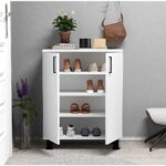 2 Kapaklı 4 Raflı Ayakkabılık , Hol , Mutfak Dolabı , Yatak Odası , Çok Amaçlı Dolap - Görsel 3