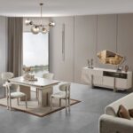 Eymense Oslo 4 Sandalyeli Yemek Odası Takımı