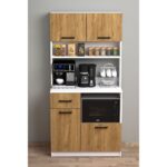 Moonlife Mocha Çok Amaçlı Kahve Köşesi Dolabı Çam