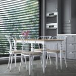 Rani JC102 Mutfak Masa Sandalye Takımı Sepet Ceviz - Beyaz - Görsel 4