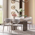 Eymense Zen 4 Sandalyeli Modern Yemek Masa Takımı - Görsel 3