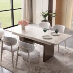 Eymense Zen 4 Sandalyeli Modern Yemek Masa Takımı - Görsel 4