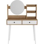 Roewood Efsane Makyaj Masası Ahşap - Görsel 7