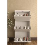 Ideal Home Üçlü Metal Ayakkabılık