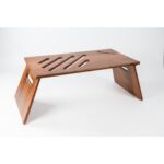 Modern Ahşap Laptop Standı | Katlanabilir ve Portatif Tasarım - Görsel 5