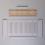 Petek Kaplama Dresuar ( 120  cm  ) Petek Önü Kapatma Petek Kaplama BPKM002 - Görsel 6