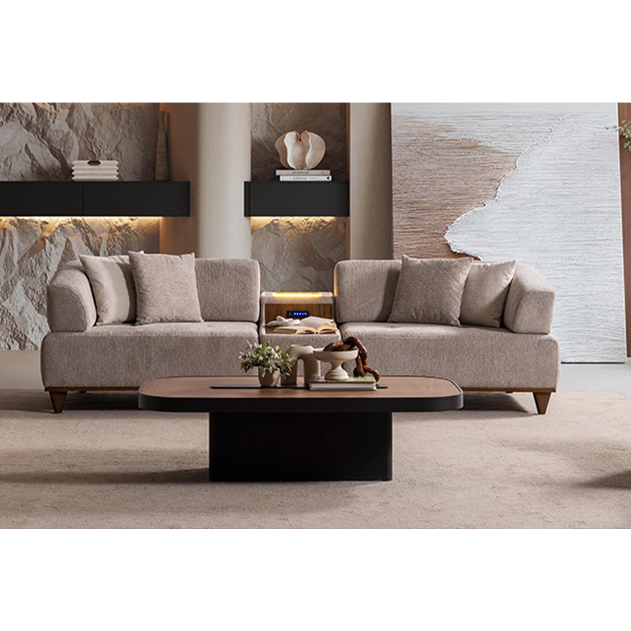 110001003266280.jpg Eymense Dante Sehpa Modüllü Dörtlü Koltuk - Görsel 1