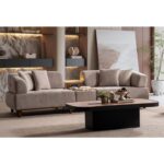 Eymense Dante Sehpa Modüllü Dörtlü Koltuk - Görsel 2