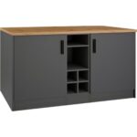 Helios Mutfak Alt Modül 2 Kapaklı -150 cm -Tezgah Dahil-Çok Amaçlı Dolap