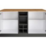 Helios Mutfak Alt Modül 2 Kapaklı -150 cm -Tezgah Dahil-Çok Amaçlı Dolap - Görsel 3