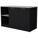 Kumsal Mutfak Adası - ANTRASIT-150 Cm-Beyaz Tezgahlı - Görsel 3