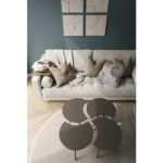 Yonca Form 4'lü Sehpa Takımı | Modern & Doğal Tasarım | Yan ve Orta Sehpa - Görsel 4