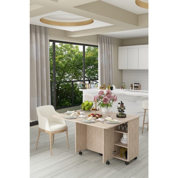 Asra Trend %100 Mdflam Mutfak Adası Yemek Masası Kahve Köşesi Ma-02