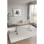 Selenit Mutfak Yemek Masası Takımı- 6 Kişilik Mutfak Masa Sandalye Takımı- Mutfak Masası Takımı - Görsel 2