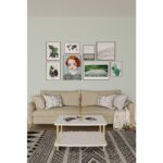 Alt Raflı Dikdörtgen Orta Sehpa  – 50X80X43 cm