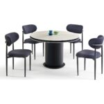 Eymense Derin 4 Sandalyeli Açılır Mutfak Masa Takımı