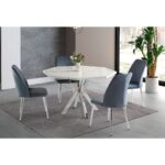 Eymense Castella 4 Sandalye Açılır Mutfak Masa Takımı