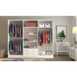 Rabi Mobilya Beyza Country 6 Kapak 2 Çekmeceli Gardırop - Görsel 2