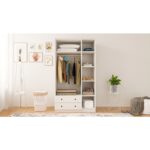 Rabi Mobilya Diva Country 3 Kapak 2 Çekmeceli Gardırop - Görsel 2