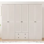 Diva Country Mega 6 Kapak 2 Çekmeceli Gardırop - Görsel 2