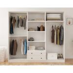 Diva Country Mega 6 Kapak 2 Çekmeceli Gardırop - Görsel 3