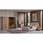 Tual Yatak Odası Bazalı Meşe 5 Kapılı