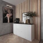 Juba Mutfak 2 Kapaklı-2 Çekmeceli Alt Modül -140 cm - Çok Amaçlı Dolap -Beyaz-Tezgah Dahil - Görsel 2