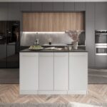 Mambo Mutfak Adası -4 Kapaklı Alt Modül- Çok Amaçlı Dolap  140 cm Tezgah Dahil