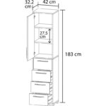 Lizbon No.2 Banyo Dolabı - Görsel 3