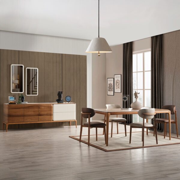 Eymense Rise Yemek Odası Takımı 4 Sandalyeli