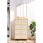 Digithome Bambu 5 Çekmeceli Dolap Organizer Çok Amaçlı Düzenleyici Şifonyer DB-0013 - Görsel 4