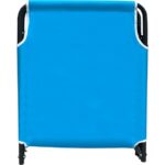 Sırt Ayarlı Katlanır Şezlong Mavi Balkon Bahçe Mobilyası - Görsel 5