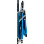 Sırt Ayarlı Katlanır Şezlong Mavi Balkon Bahçe Mobilyası - Görsel 6