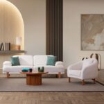 Eymense Belgrad Koltuk Takımı 3+1 Beyaz