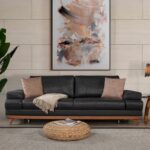 Eymense Hünkar Üçlü Koltuk Siyah