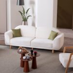 Eymense Viyana Üçlü Koltuk Beyaz - Görsel 2