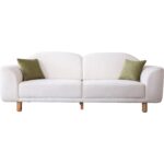 Eymense Viyana Üçlü Koltuk Beyaz - Görsel 5